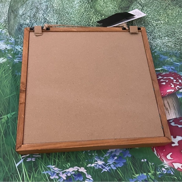 Framed Mushroom Wall Art, 12x12, NWT - Picture 4 of 5